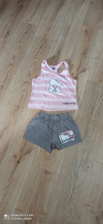 Pyjashort hello kitty 10 ans