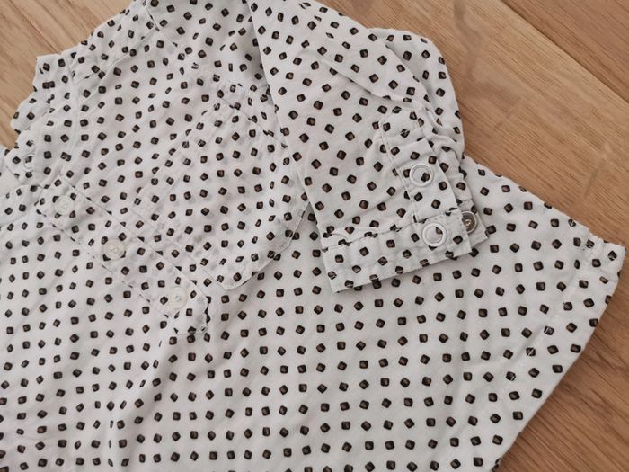 Blouse col tunisien a motif 9 mois - photo numéro 2