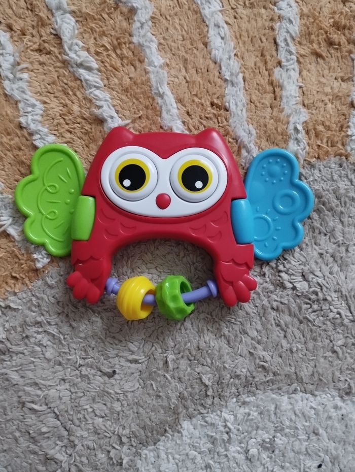 Hochet Chouette coucou caché