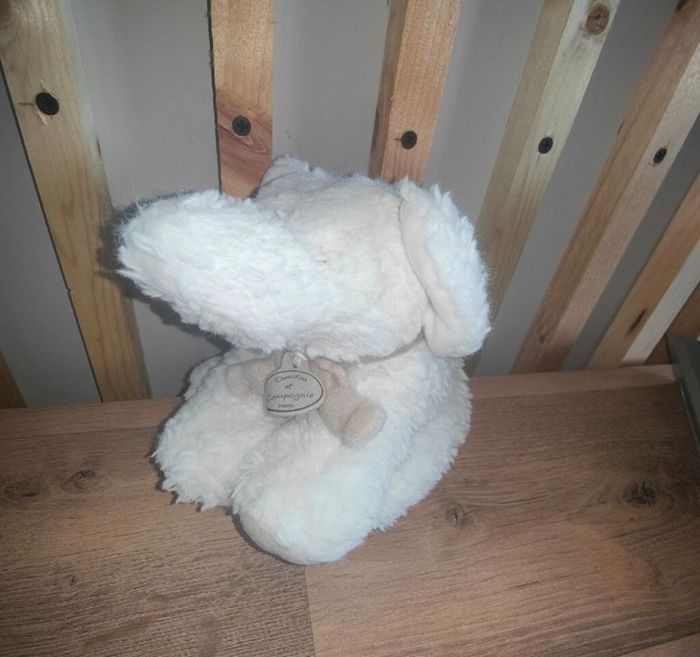 Elephant blanc doudou et compagnie - photo numéro 2