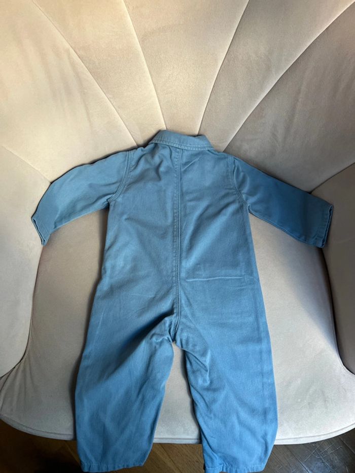 Combinaison toile denim 18 mois mixte - Bout'chou - photo numéro 4