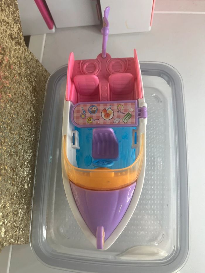 Bateau Polly pocket excellent état. - photo numéro 3