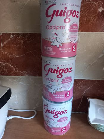 Lait bébé Guigos 2
