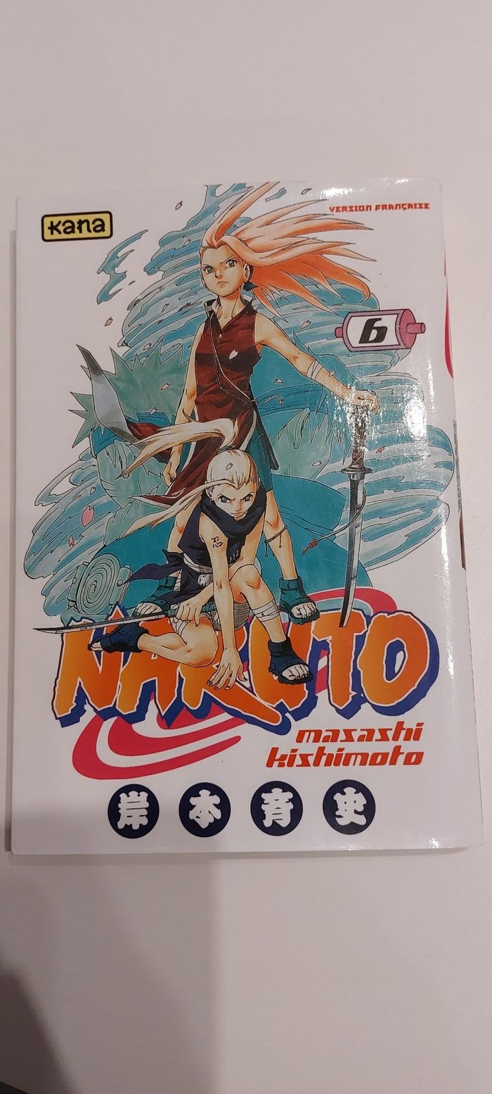 Lot de 3 tome de naruto 1 3 6 - photo numéro 2