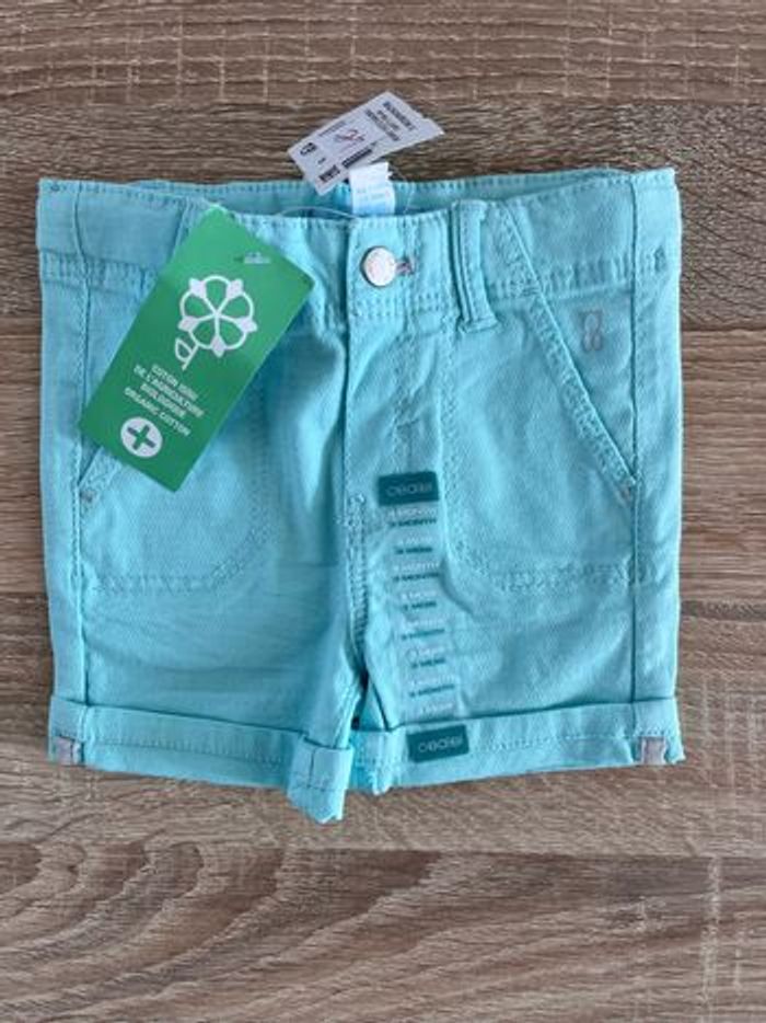 Short neuf obaibi 3 mois