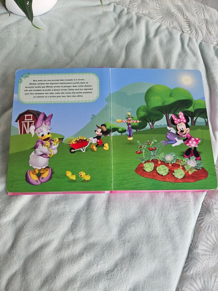 Livre comptine et figurines disney minnie - photo numéro 3