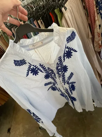 Chemise blanche à manches longues
