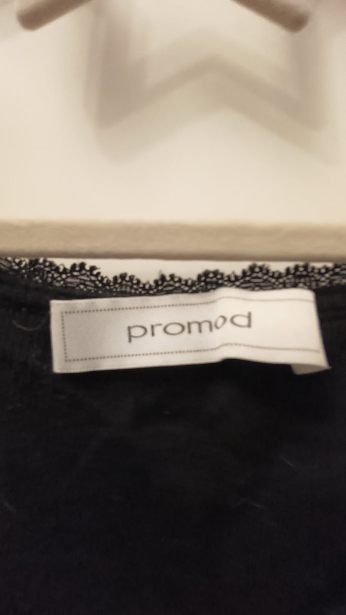 T shirt longue manche decolte - photo numéro 3