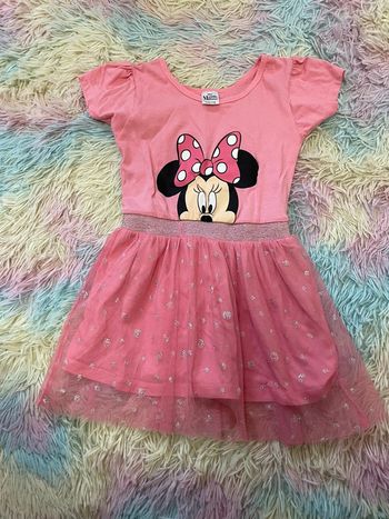 Robe Minnie jupe en tulle 5ans