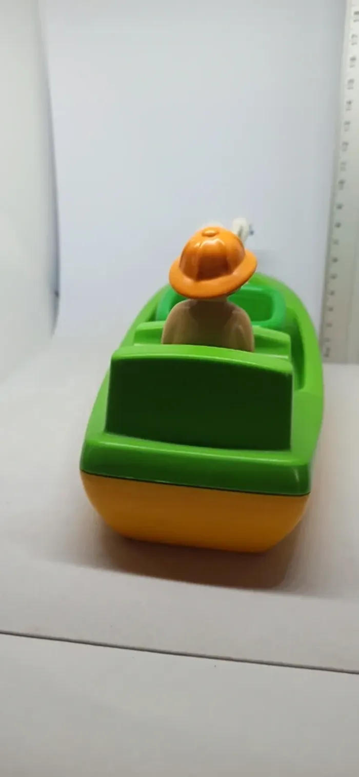 Bateau de pêche avec mouette playmobil 123 - photo numéro 4