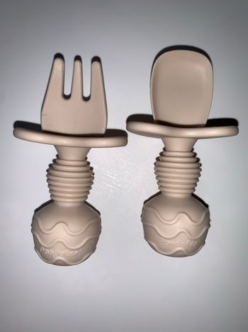 Set de 2 couverts Bébé Fourchette + Cuillère