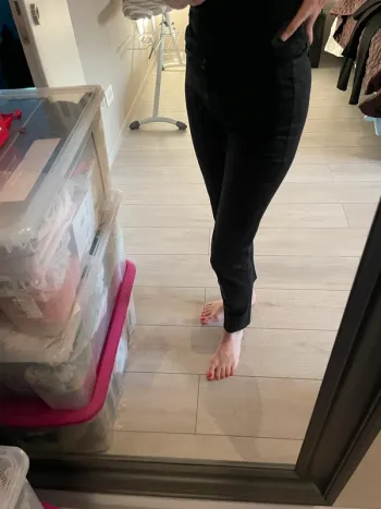 Pantalon de tailleur noir Zara