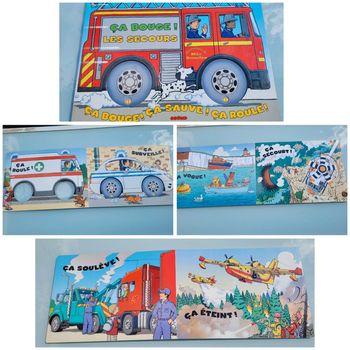 Livre animé grand format Ça Bouge, Les secours