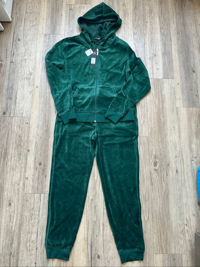 Ensemble veste et jogging  vert femme L neuf