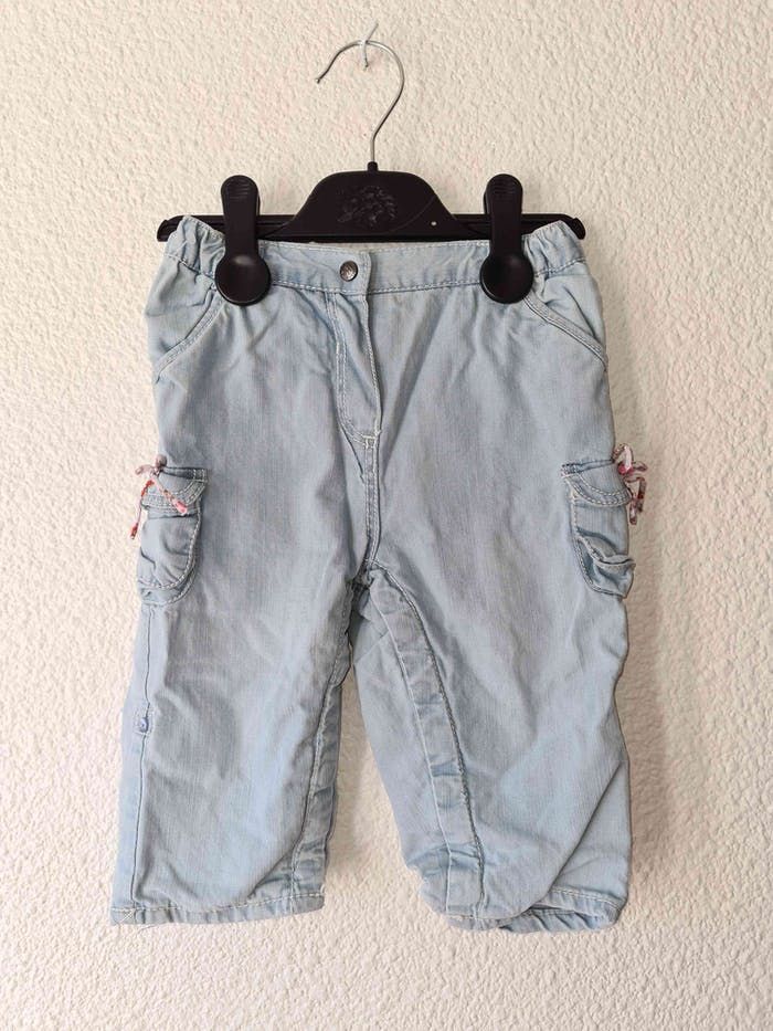 pantalon bleu clair Obaibi