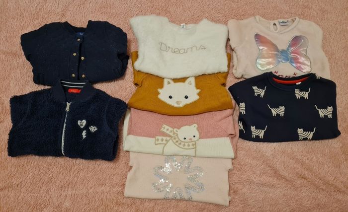 Lot de vêtements hiver filles 3 ans (19 pièces) - photo numéro 3