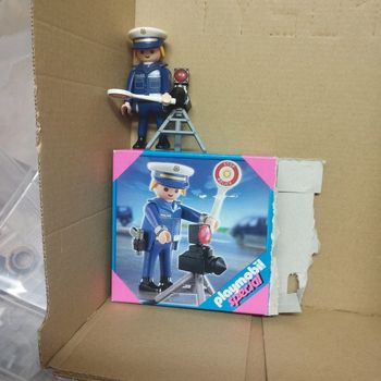 Policier et Radar playmobil