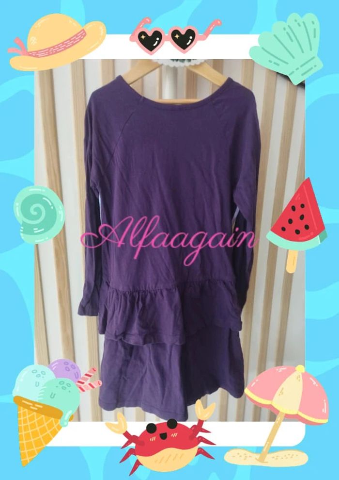 Robe violette cheval 8/9ans bpc - photo numéro 7