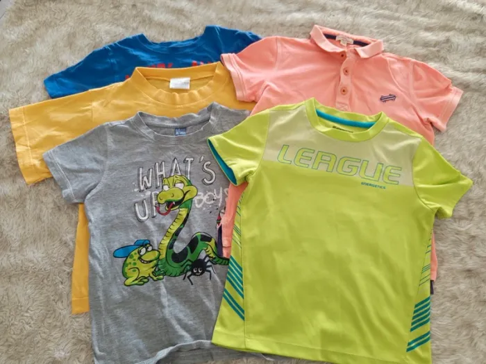 Lot de 5 t-shirts 6 ans