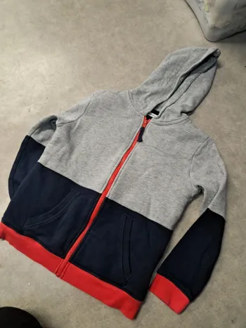 veste gilet épais doublé polaire garcon 10 ans monoprix