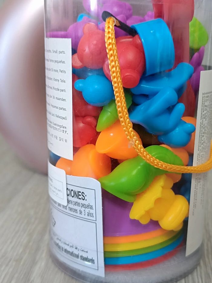 Jouets de classification des couleurs pour enfants Montessori - photo numéro 3