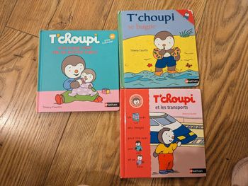 Lot 3 livres T'choupi