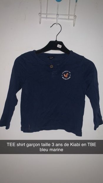 TEE shirt garçon taille 3 ans