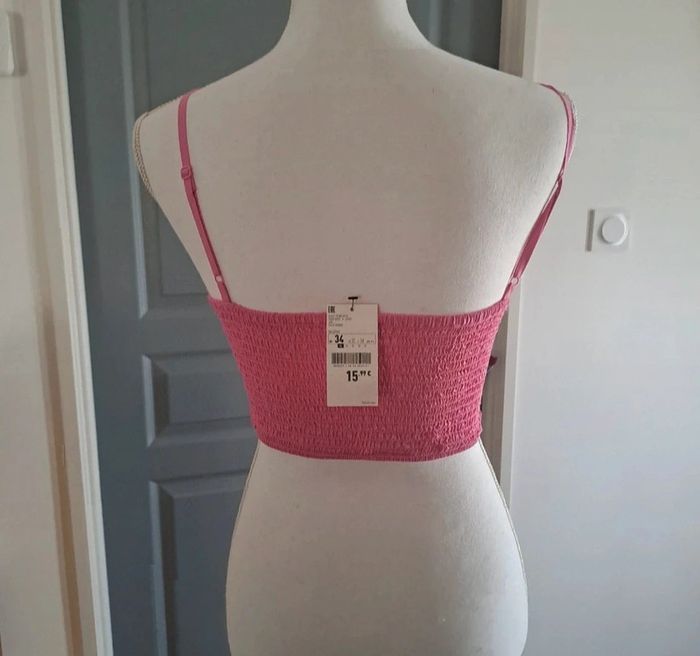 Crop top rose - photo numéro 2
