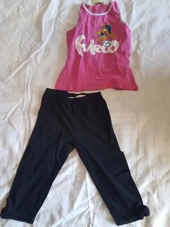 Legging 3/4 et débardeur