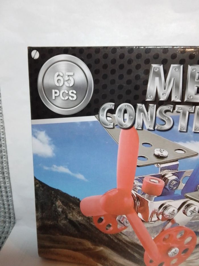 Kit de construction en métal "Avion" - photo numéro 5