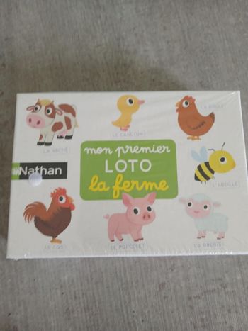 Jeux Mon premier loto la ferme