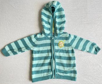 Sweat Gilet à capuche manches longues Fermeture éclair DPAM 9m