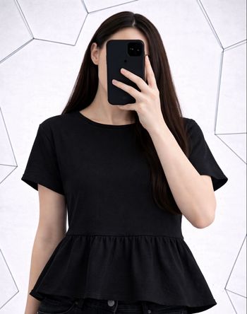 Blouse Zara Noir 