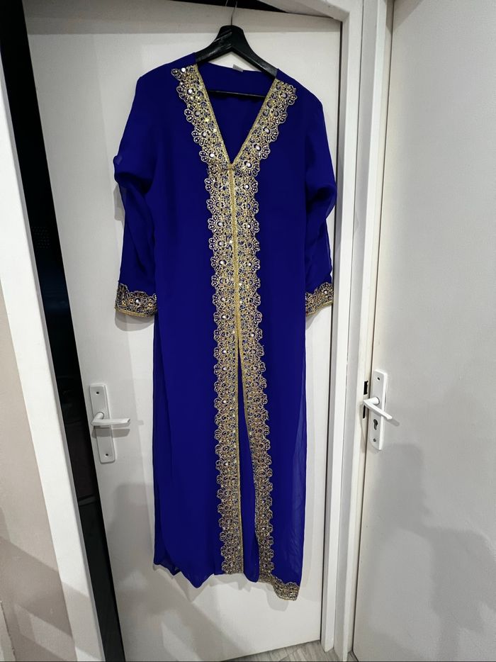 Caftan, bleu roi