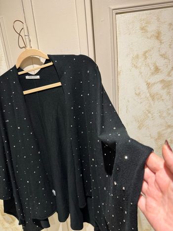 Cape strass noire