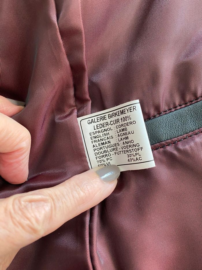 Veste en cuir - photo numéro 10