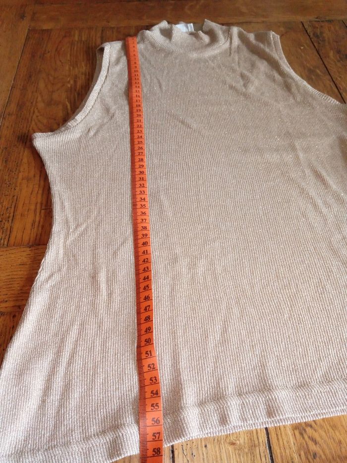 Haut en maille taille 38/40 col roulé - photo numéro 4