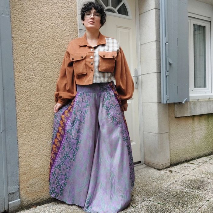 Magnifique pantalon soie - photo numéro 3