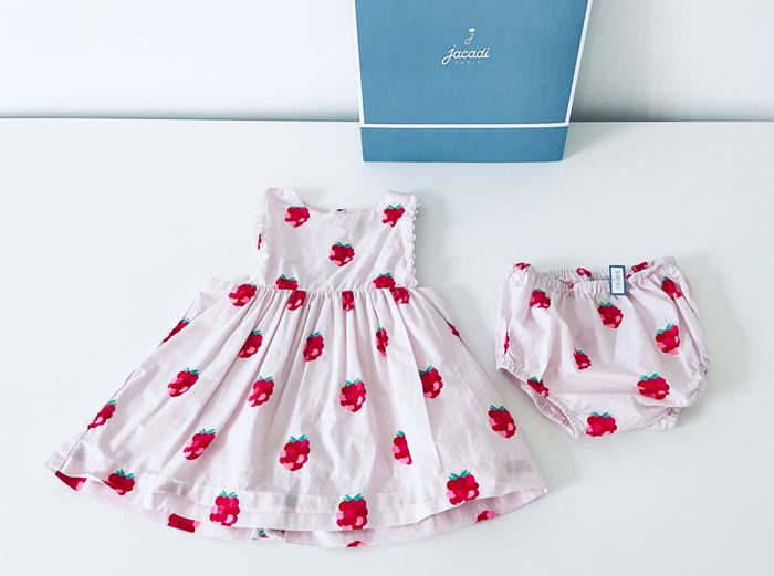 Robe et bloomer Jacadi, taille 6 mois