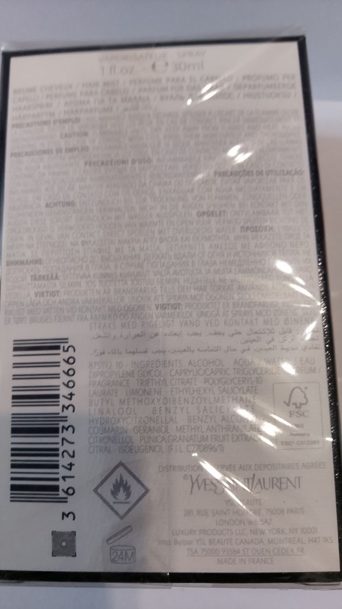 Parfum  brume  Libre de Yves Saint Laurent - photo numéro 3