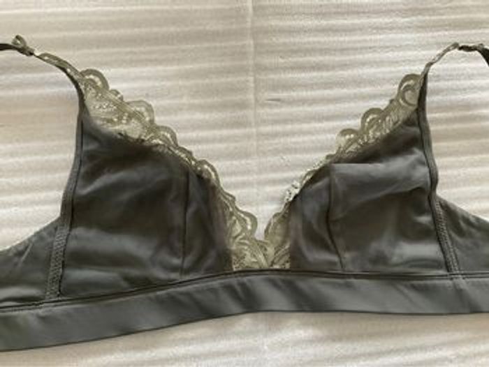 Soutien-gorge vert kaki Rougegorge - photo numéro 6