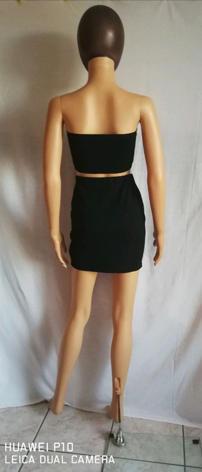 Mini-Jupe Taille Haute & élastique T36/38 Bisou's Project - photo numéro 6