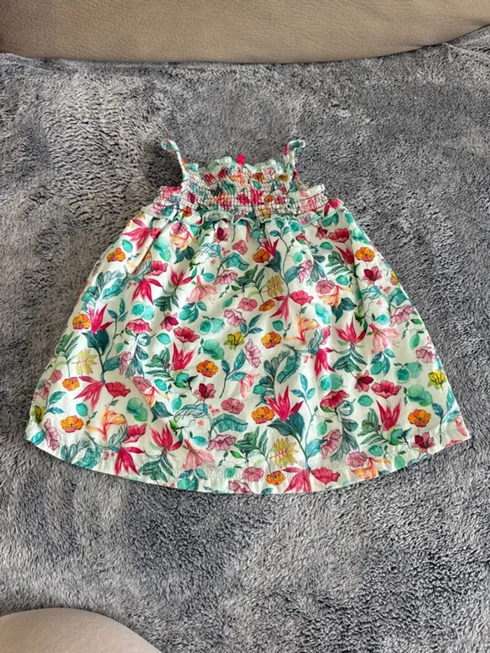 Robe été fleurs