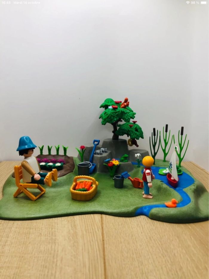 Potager  playmobil