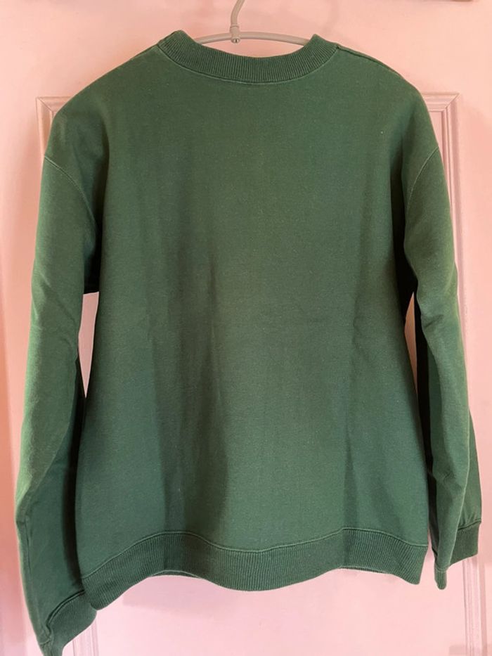 Sweatshirt vert - Taille 14 ans - photo numéro 2
