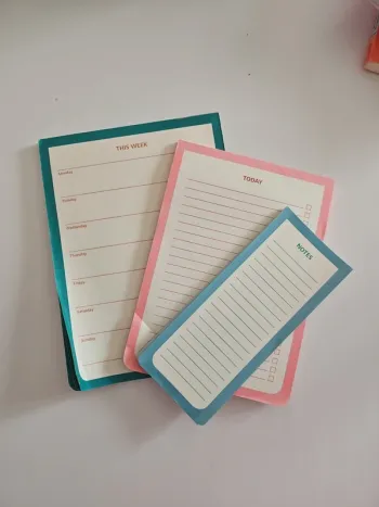 Lot de carnets détachables