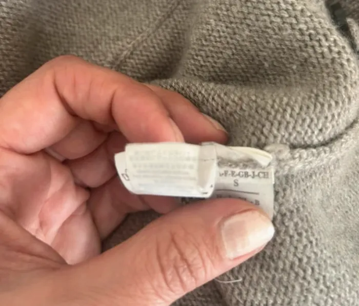 Brunello Cucinelli Pull over gris, taupe 100 % cachemire - photo numéro 9