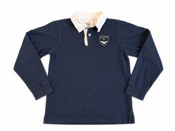 Polo manches longues, 12 / 14 ans, garçon, foot / football. Girondins de Bordeaux