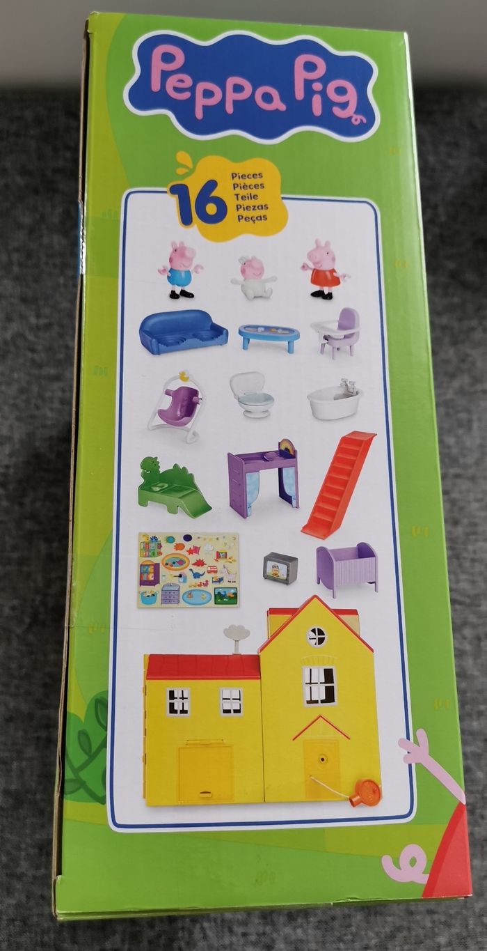 Maison peppa pig neuve jamais ouverte - photo numéro 4