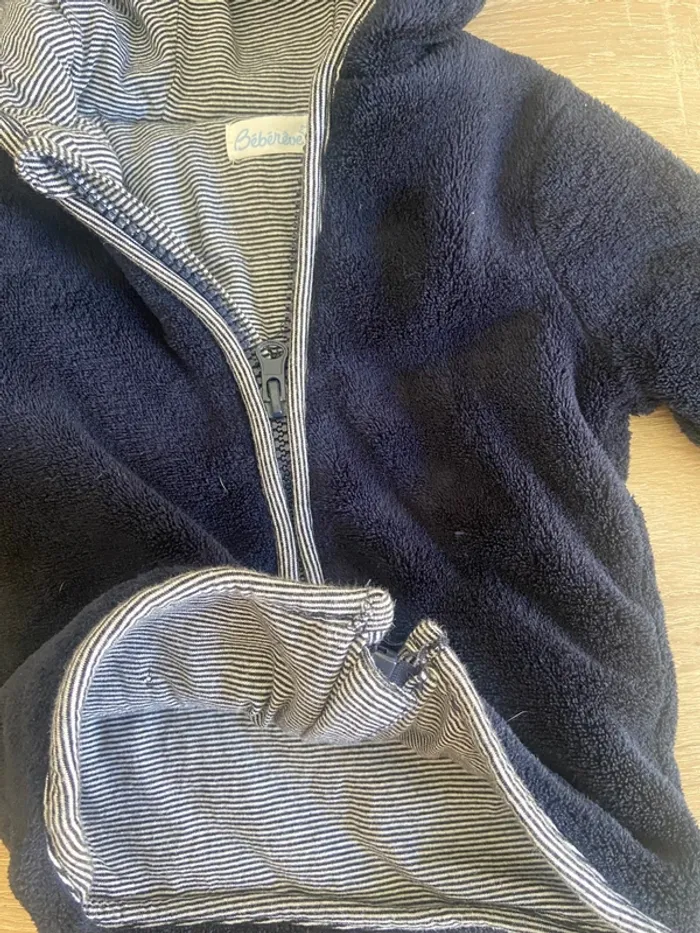 Veste zipée Bébé Rêve 9 mois - photo numéro 4